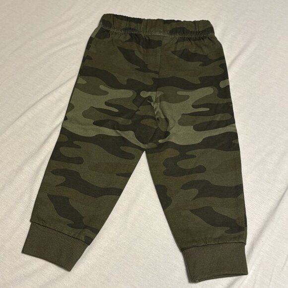 Carter’s Baby Boy 2 Piece Set Camo Joggers & Construction Bodysuit, Size: 9-12M - Picture 6 of 8